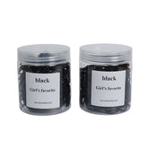1 - عبوة ربطات شعر سوداء